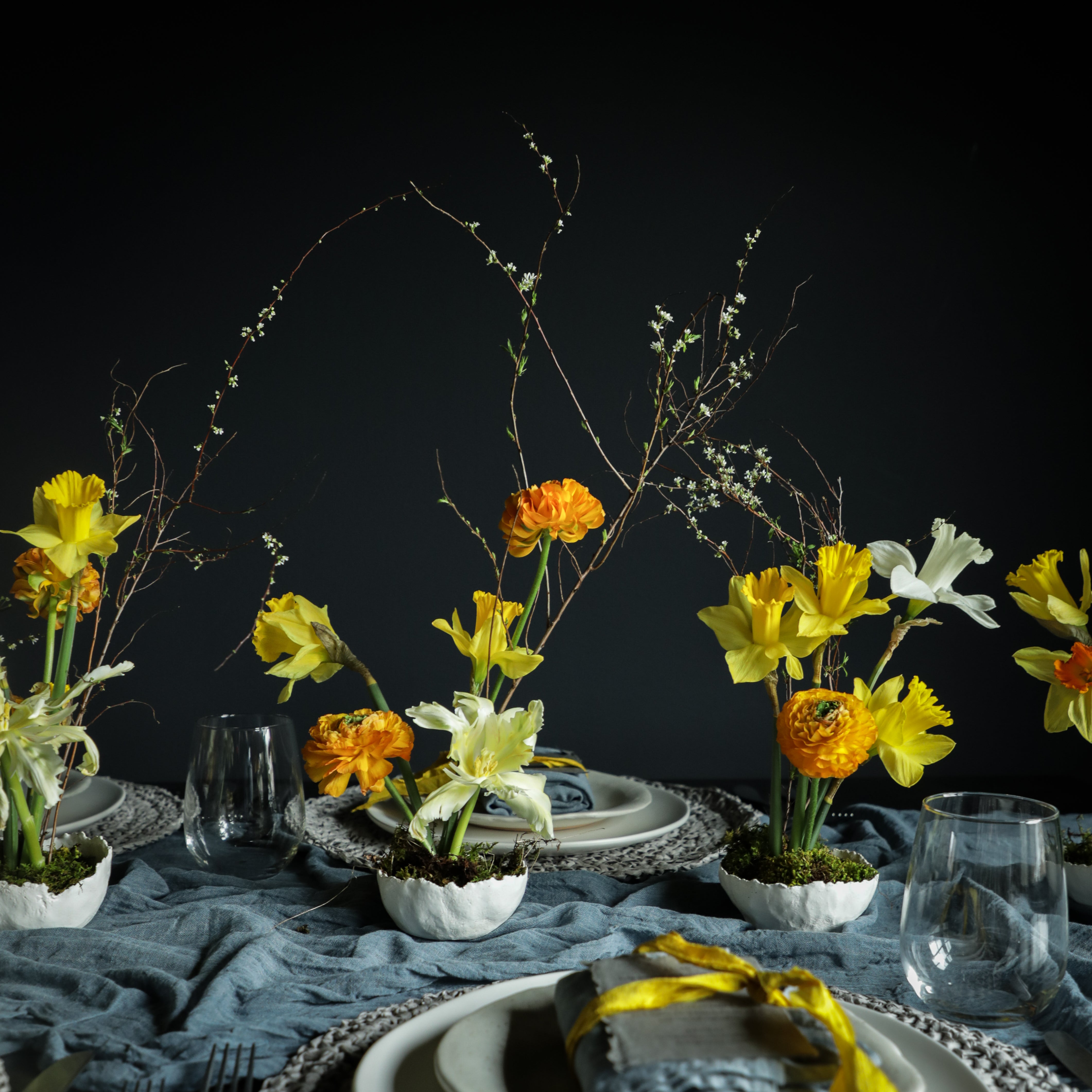 Natural Tables by shellie pomeroy. tablescape design by silk and willow
