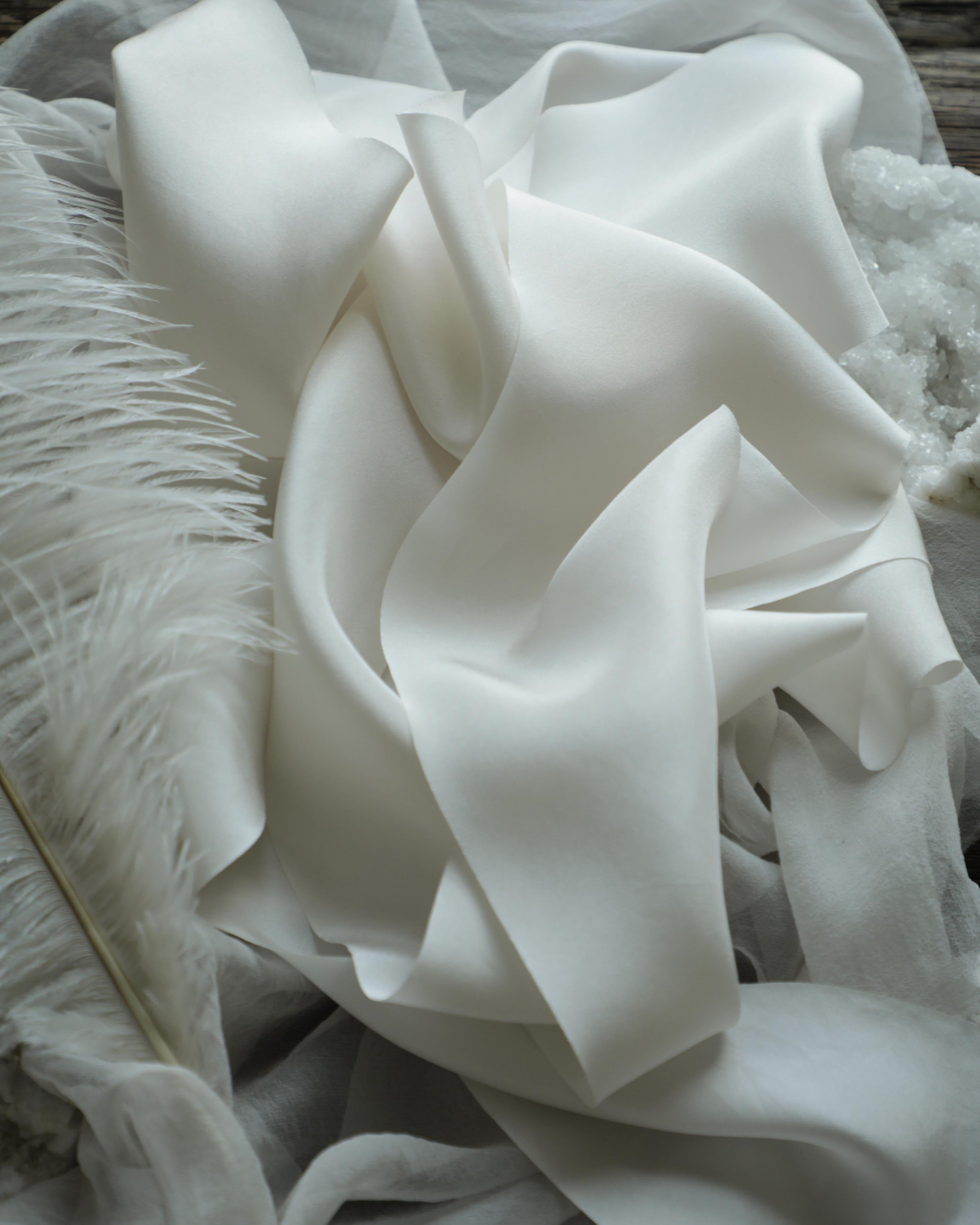 antique white silk ribbon, the perfect wedding white