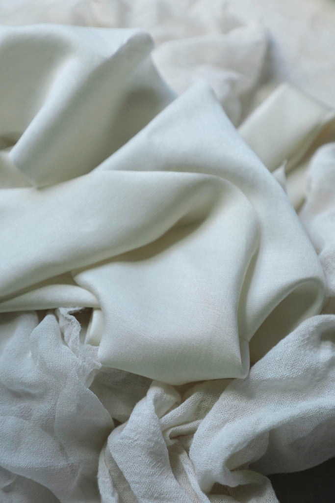 organic silk ribbon naturally dyed by silk and willow