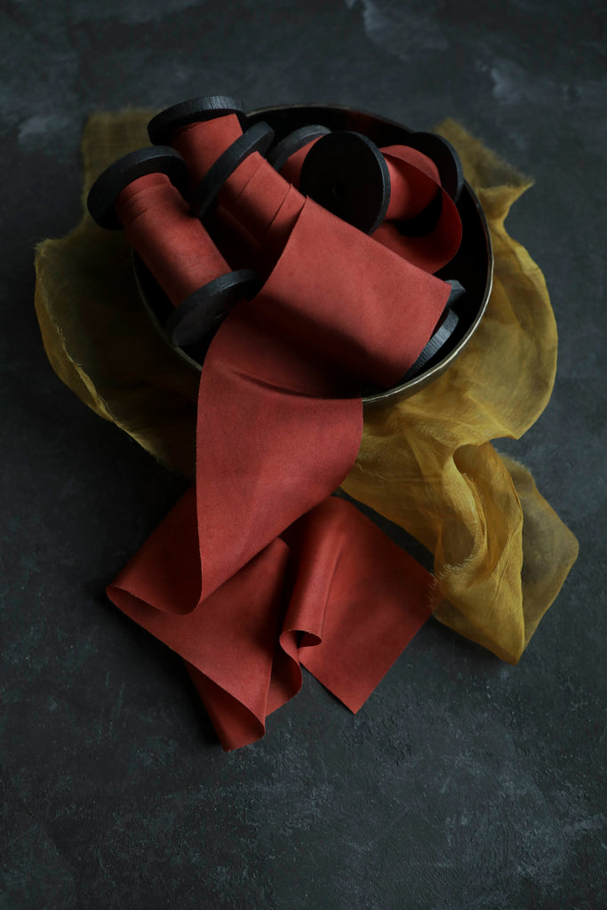 romantic red silk ribbon for good luck feng shui