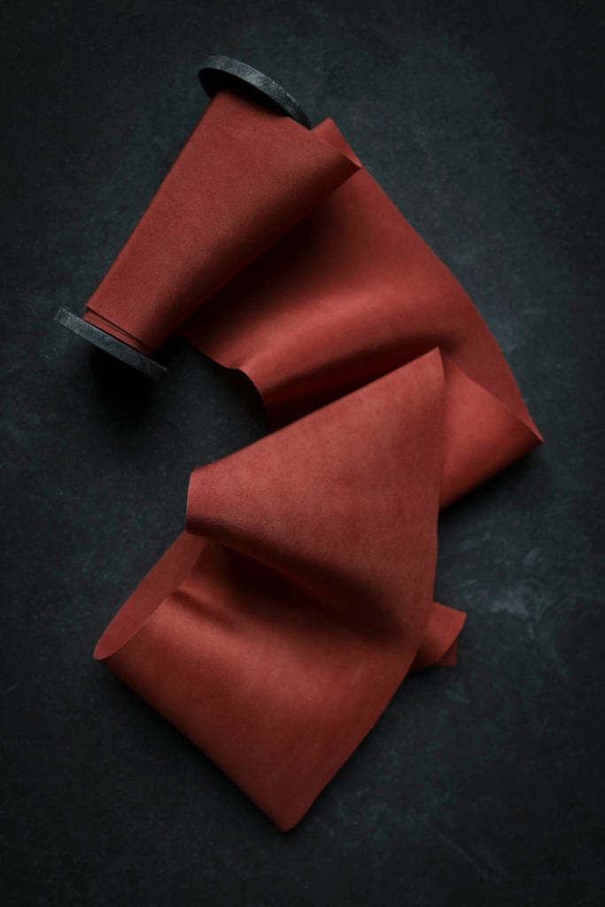 100% natural and biodegradable silk ribbon