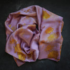 natural dyed silk pillowcase