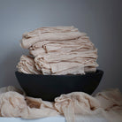 silk and willow, interior design, natural dyed linens, cotton
