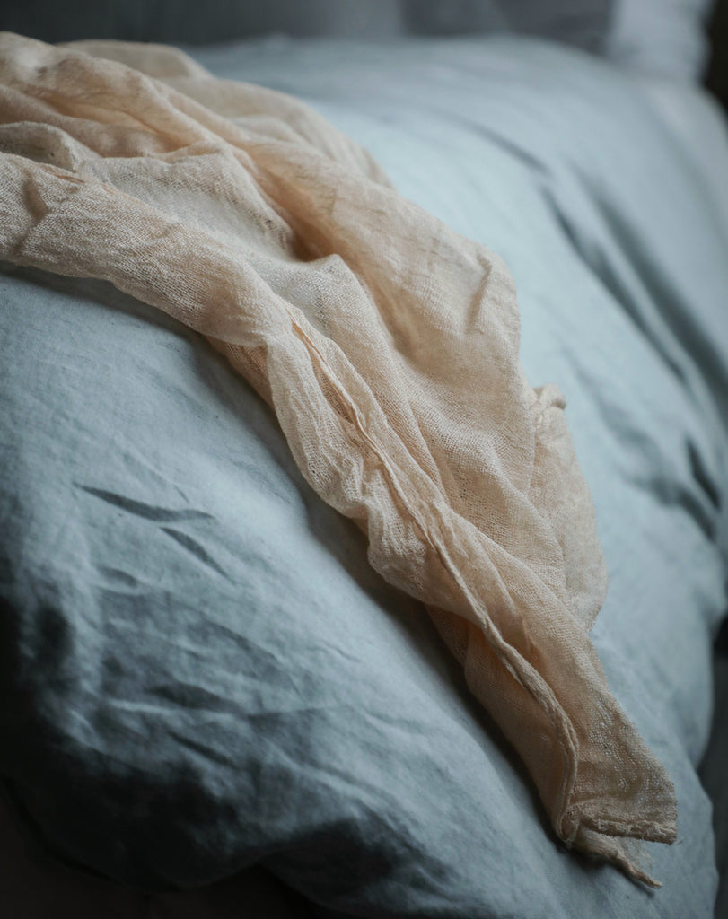 silk and willow, interior design, natural dyed linens, cotton