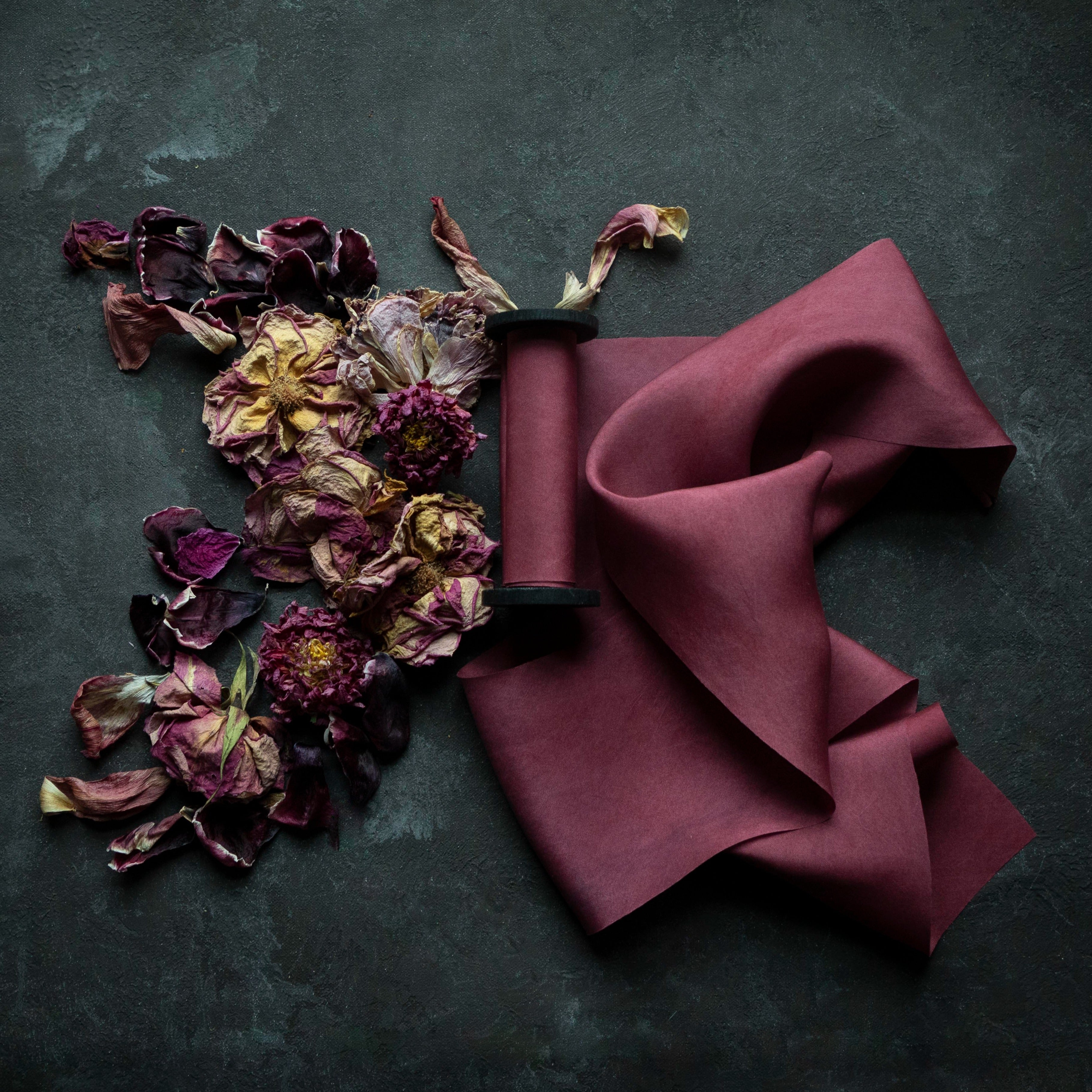 Romantic Red Silk Ribbon – Silk & Willow
