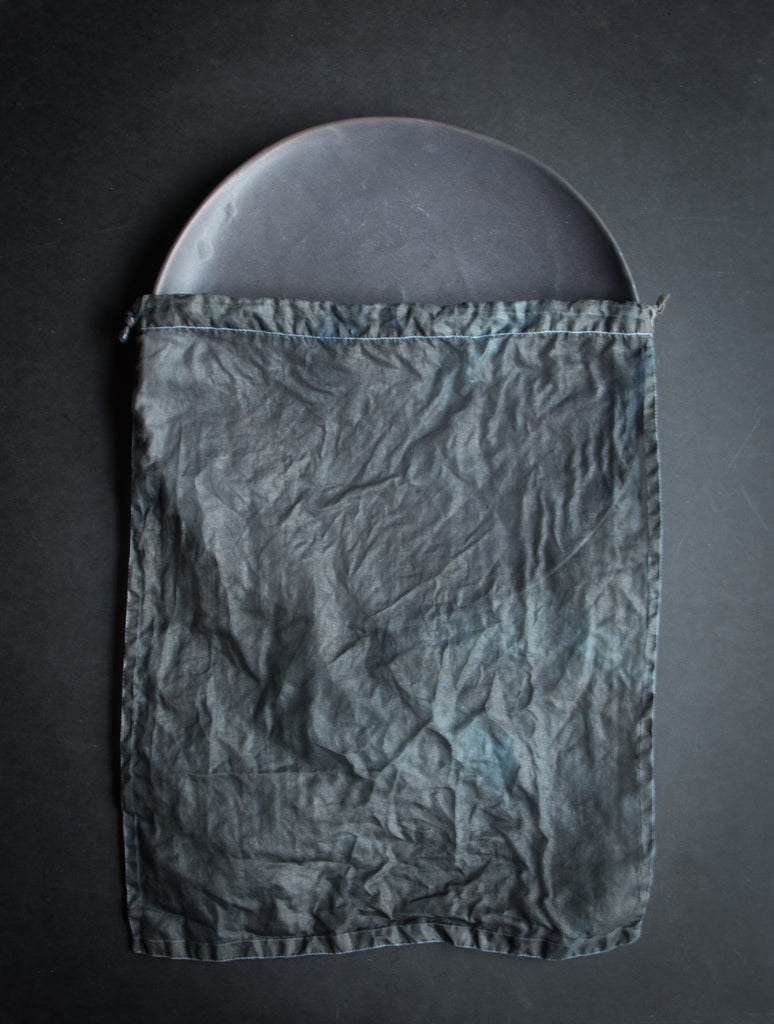 SIlk & Willow, handloom silk, silk bag, plant dyed, dip-dyed, silk