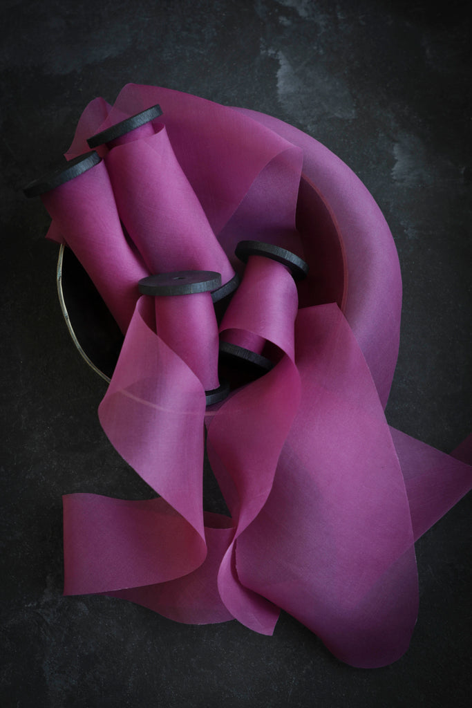 wedding silk ribbon bright colors wedding theme by silk and willow