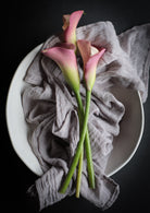 Silk & Willow bouquet silk ribbon. Plant dyed silk ribbon. luxe wedding. 