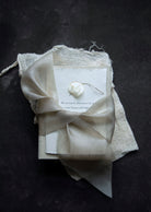 organic silk ribbon. wedding ribbon. plant dyed silk ribbon