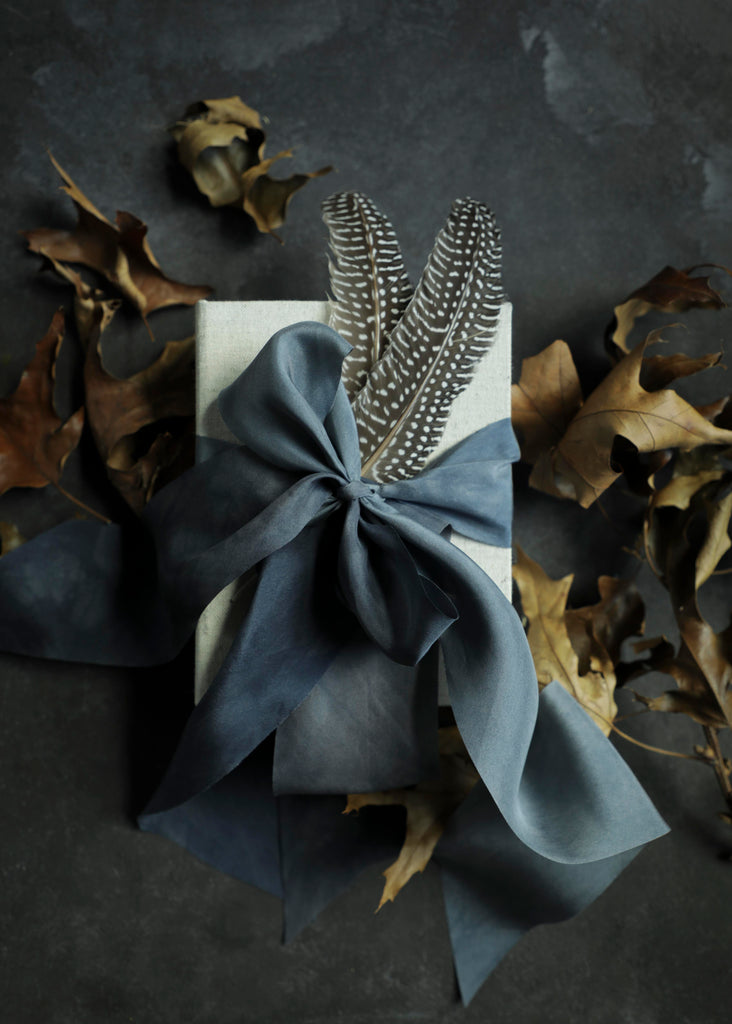 how to gift wrapping ideas. custom silk and willow