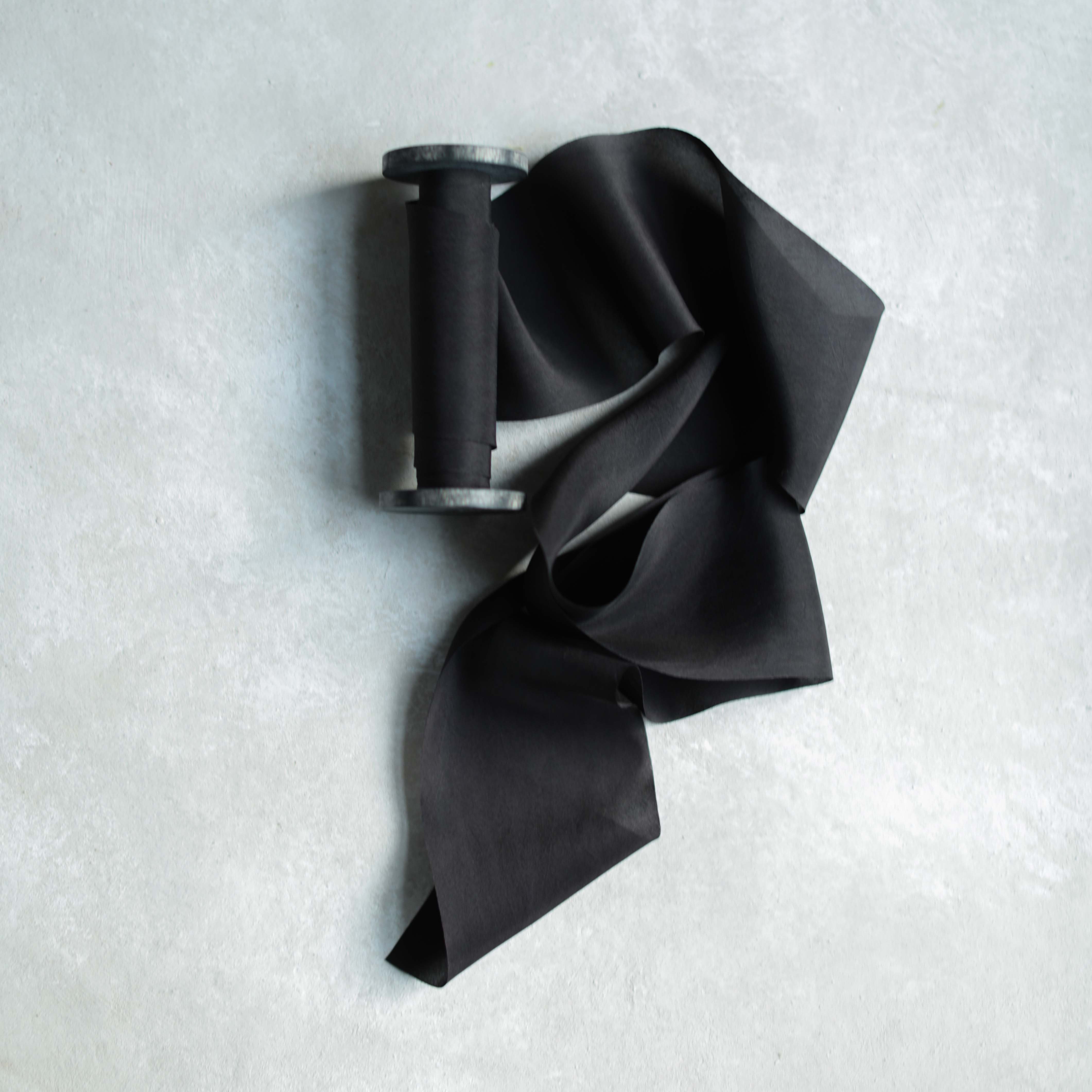 Noir Silk Ribbon