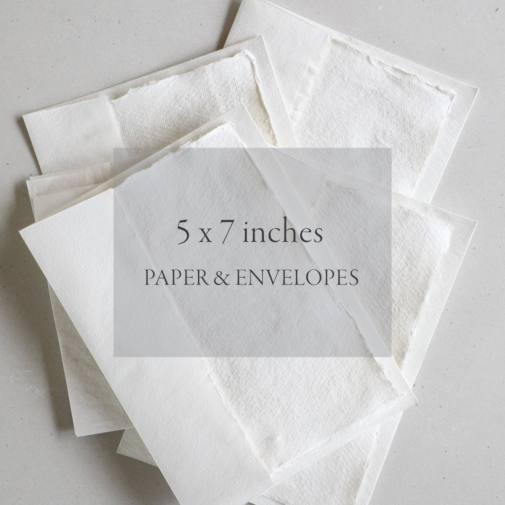 Handmade Deckle Edge Abaca Paper — PAPERCRAFT MIRACLES LLC