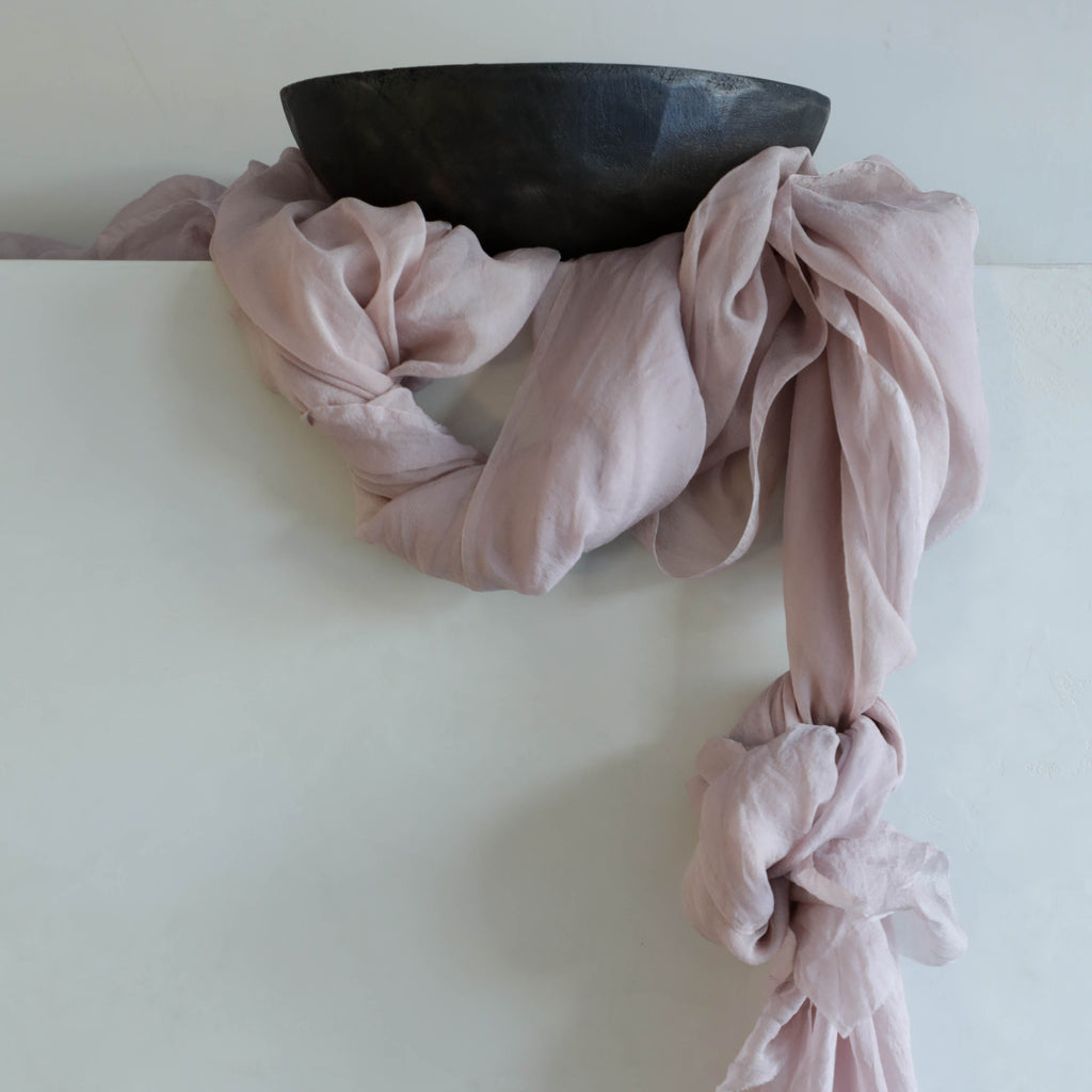 naturally dyed textiles by silk and willow