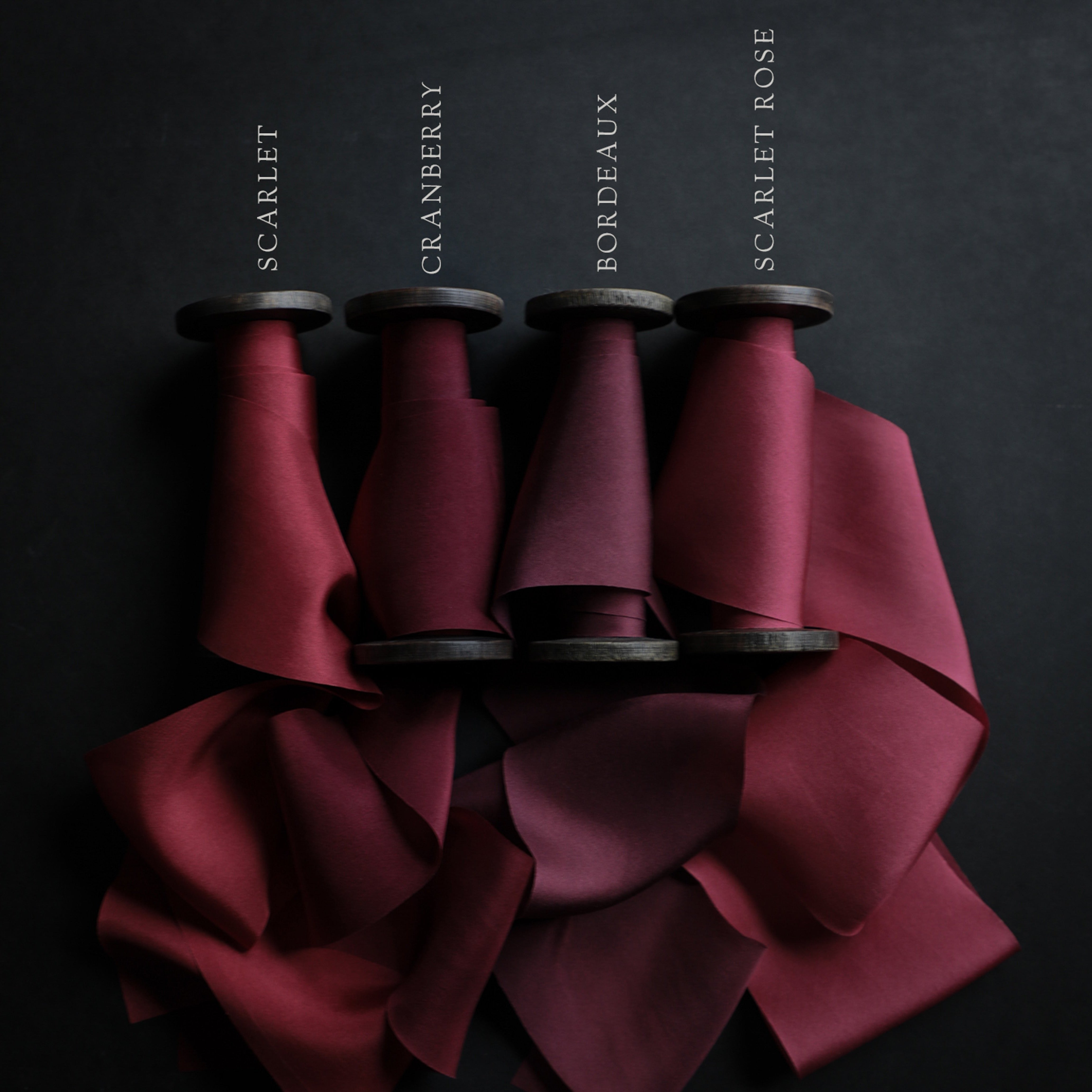 ROSÉ Colored Silk Ribbon - Beautiful Ribbon for Weddings – Lustre Theory