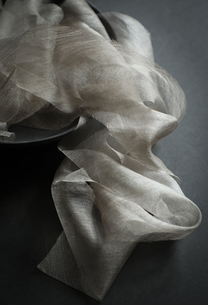 silk ribbon, silk bridal bouquet ribbon, silk & willow